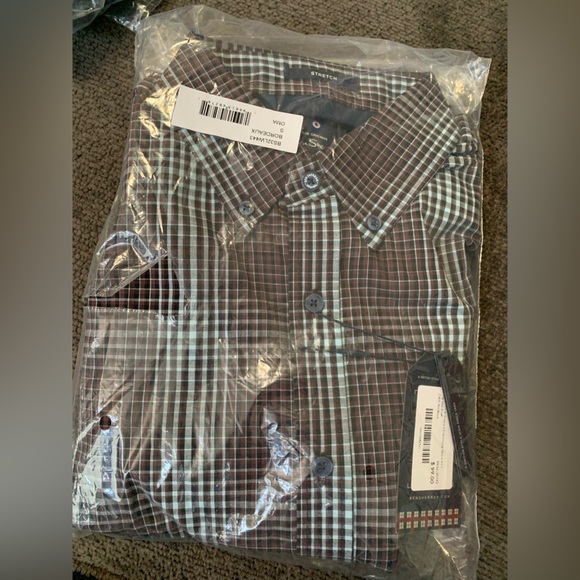 BEN SHERMAN Plaid Shirt NWT 🌴 - Picture 5 of 9